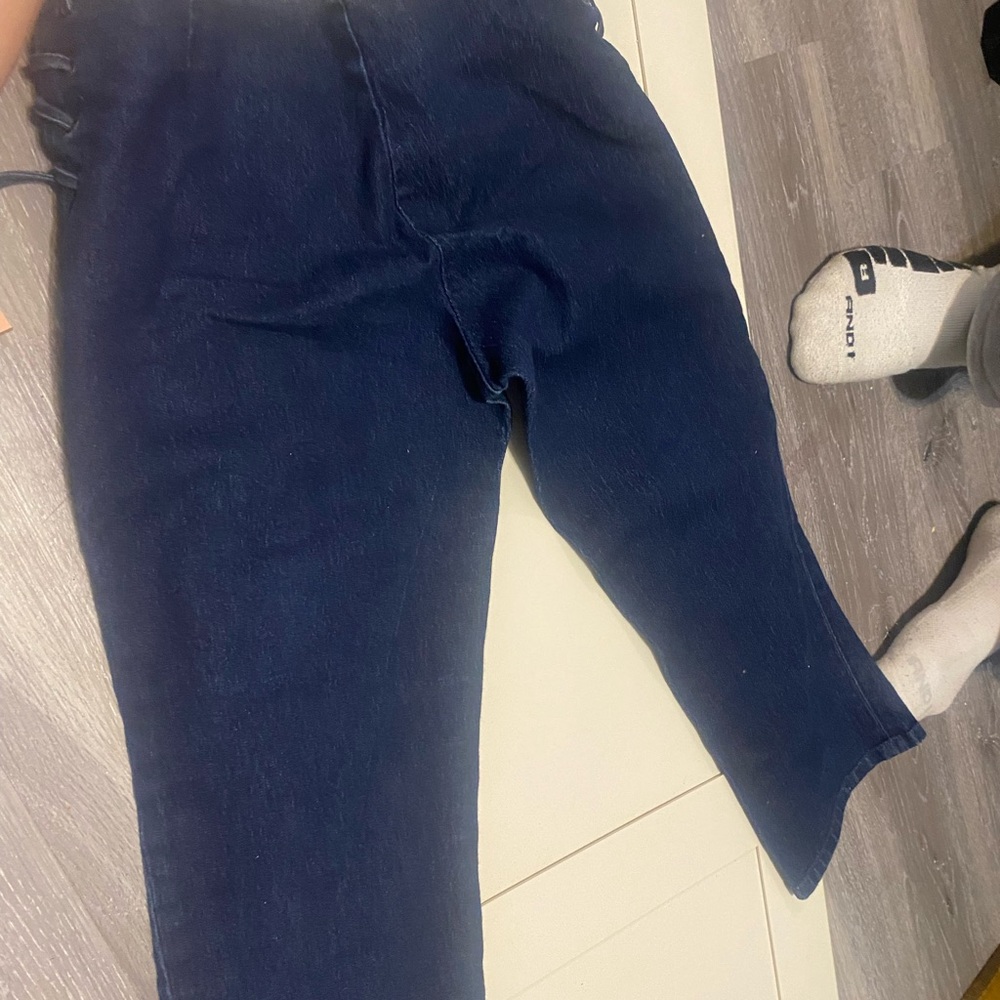 Capri jean waist ties